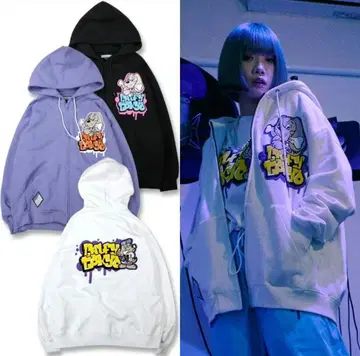 갈피 집업 후드티