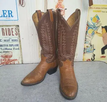 토니 라마 빈티지 웨스턴 부츠 골드 라벨