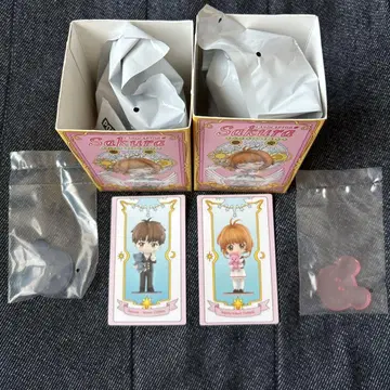 카드캡터 사쿠라 POP MART 키노모토 사쿠라 리 샤오랑 2점 세트