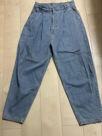 HED MAYNER 플리츠 데님 S