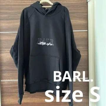 새상품. 택 포함 BALR. 보라 후드티 로고 S 후드티