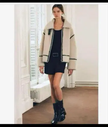 ZARA ZW 컬렉션 보아 무스탕 자켓