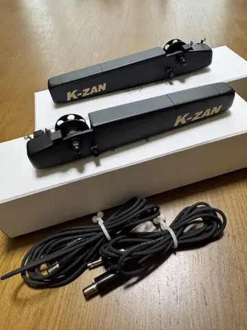 K-ZAN 빙어 릴 2세트 머드 블랙 골드 로고