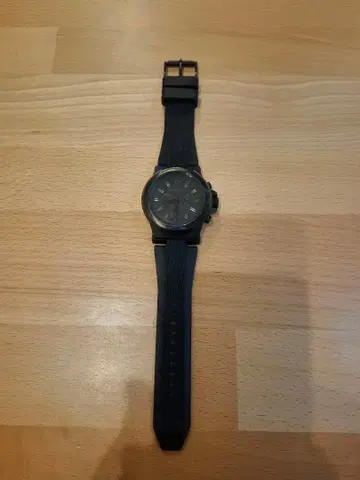 Michael Kors 크로노그래프 손목시계 블랙