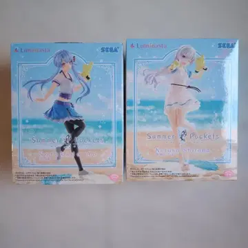 Summer Pockets 쿠가 아오 & 나루세 시로하 2체 세트