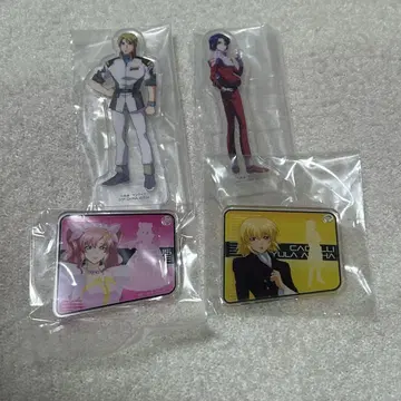 건담 seed 굿즈 세트 아스란, 무우, 카가리, 라크스