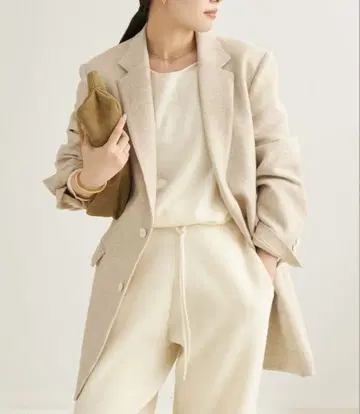 플라주 BigTailored 자켓 베이지 38