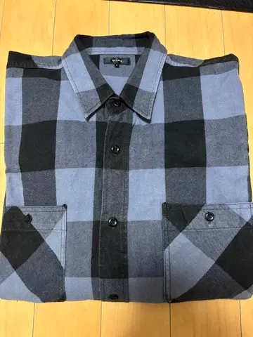 BEAMS 플란넬 셔츠