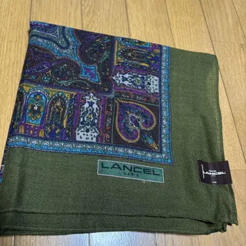 Lancel 스톨 모 100% 다색 패턴 미사용