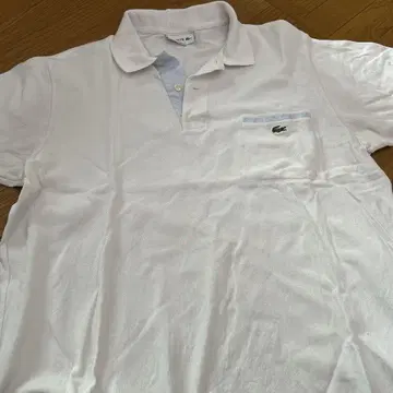 Lacoste 화이트 피케 셔츠