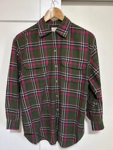 BrooksBrothers 타탄 체크 긴팔 셔츠 M