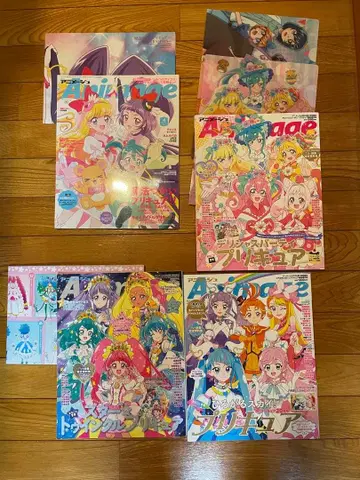 애니메이션 Animage 프리큐어 4권 세트