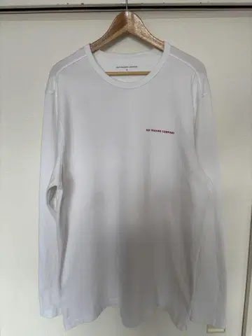 POP TRADING COMPANY 롱티 화이트 팝 트레이딩 XL