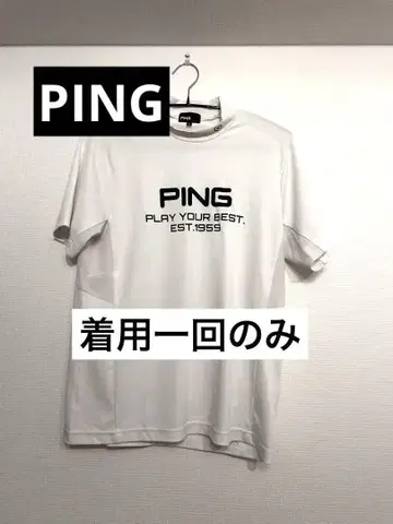 PING 골프웨어 화이트 화이트 핑 M