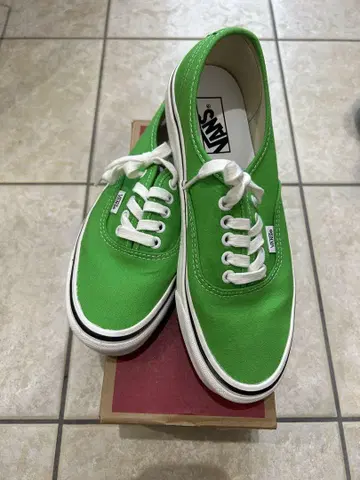 VANS Authentic 44 D 클래식 그린 8.5