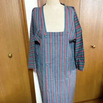 기모노 미치유키 코트 하오리 나가하오리 쇼와 레트로