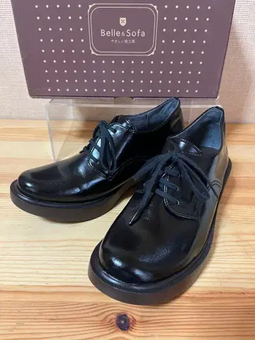 a9/미사용급 Belle BONNY 매니쉬 레이스업 22.5cm