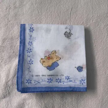 [ 새상품급 ] 산리오 [ 자시키부타 ] 쇼와 레트로 손수건