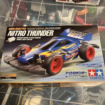 미사용 새상품 TAMIYA NITRO THUNDER 미니 사륜구동
