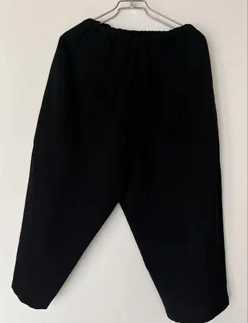 레어 이오그래픽 벌룬 팬츠 블랙 썸머 울