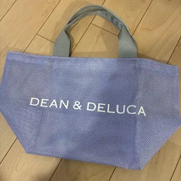 DEAN & DELUCA 메쉬 토트백 보라색