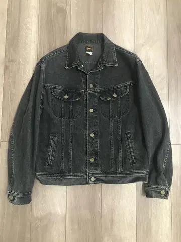 Lee 블랙 데님 자켓 USA제