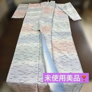 기모노 코몬 순수 실크 미사용 새상품급(^^)