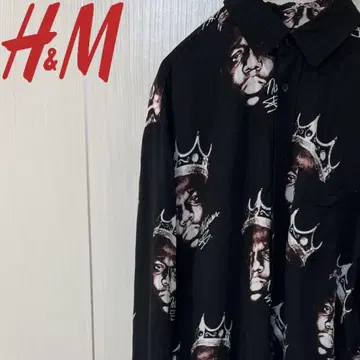 H&M 비기 셔츠