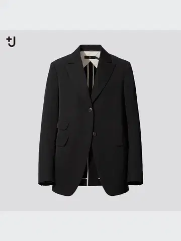 유니클로 +J 자켓 블랙 XXL 질 샌더