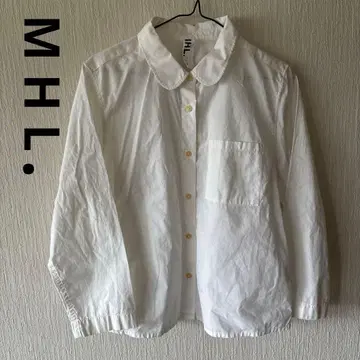MHL. 화이트 긴팔 셔츠