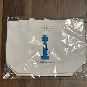 요코하마 마린 타워 x Dick Bruna TABLE 콜라보 토트 M