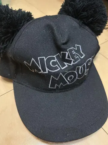 디즈니 리조트 미키 캡 블랙