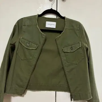 UNITED ARROWS 올리브 밀리터리 자켓 38호