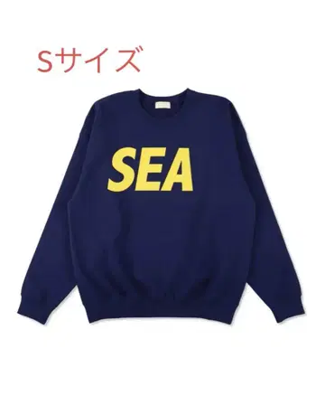 WIND AND SEA 크루넥 스웨트셔츠 네이비 S