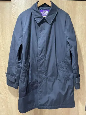 THE NORTH FACE 퍼플 라벨 스텐카라 코트 네이비