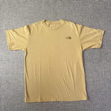 THE NORTH FACE 베이지 T셔츠