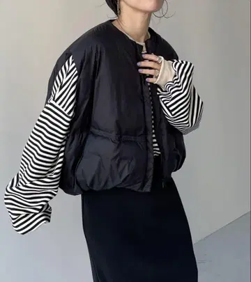 egg down vest / 에그 숏 다운 베스트