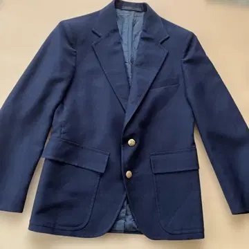 GANT 네이비 테일러드 자켓 골드 버튼