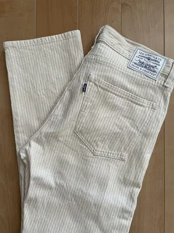 리바이스 메이드 앤 크래프티드 스트라이프 데님