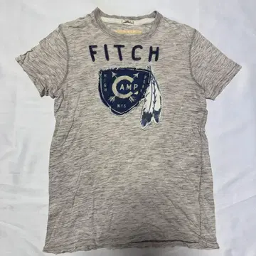 Abercrombie&Fitch 아바클로 T셔츠 그레이 S사이즈