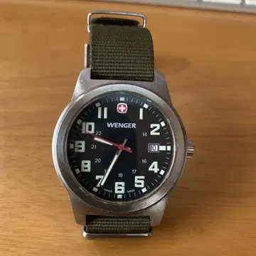 Wenger 손목시계 블랙 인기 밀리터리 밴딩