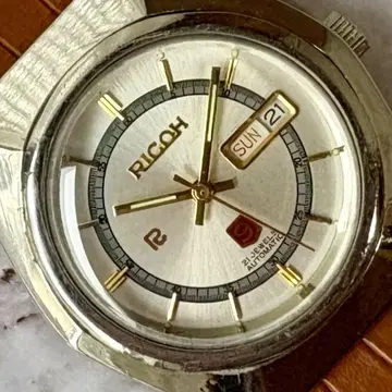 리코 오버홀 완료 데이데이트 자동 와인딩 빈티지 70S 실버