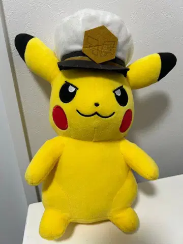 피카츄 봉제 인형 경찰관 모자