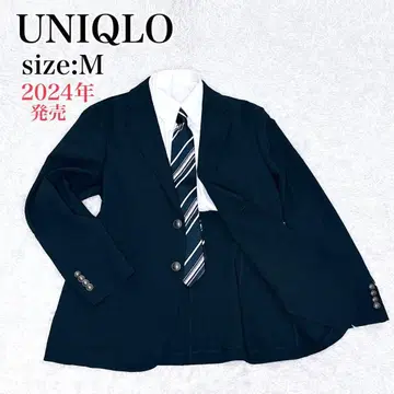 24 모델 유니클로 UNIQLO 네이비 자켓 은단추 M