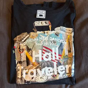 OFFICIAL HIGE DANDISM Hall Travelers 셔츠