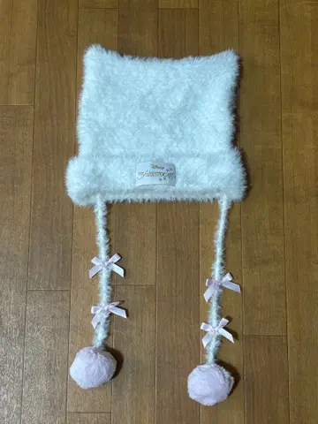[ 도쿄 디즈니 리조트 ] 마리 고양이 귀 니트 모자