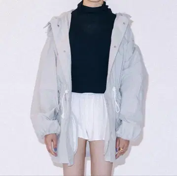 EDIT.FOR LULU Snow camo parker gray 36