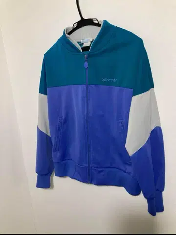 아디다스 오리지널 트랙 자켓 80s 90s 레트로 청록색