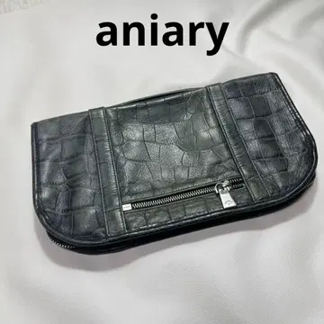 아니아리 aniary 악어 엠보 오거나이저 대용량 일본제