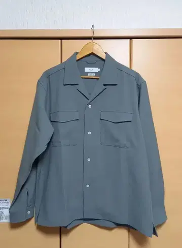 B:MING 그레이쉬 그린 셔츠 XL
